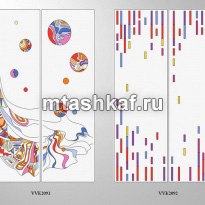 Витражи для шкафа купе 2 двери