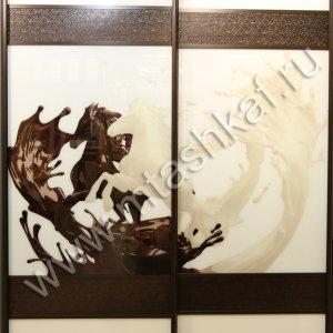 угловой шкаф с открытой полкой